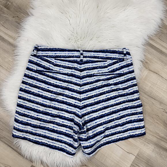 Spanx Sunshine Shorts Blue Striped Large VV3152 - Picture 3 of 3